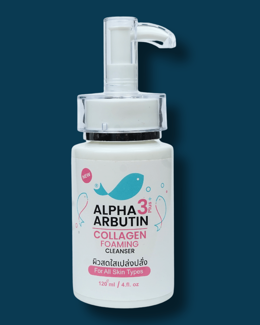 Alpha Arbutin 3 Plus Collagen Foaming Cleanser 120ml brightening face wash in Pakistan