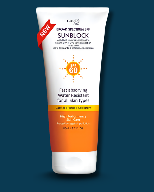 Golden Age SPF 60 Sunblock – Broad Spectrum in Pakistan