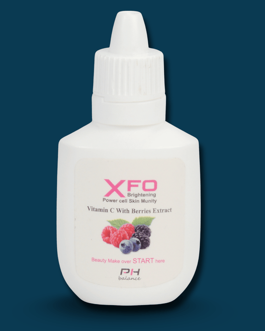 XFO Brightening Gel Serum – Vitamin C & Berries | Acne Scars | 20ml